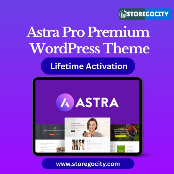 Astra Pro Theme Lifetime License Key Auto Updates Storegocity