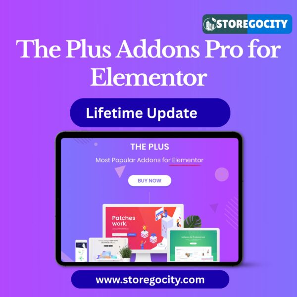 The Plus Addons Pro for Elementor Full Lifetime Activation Storegocity