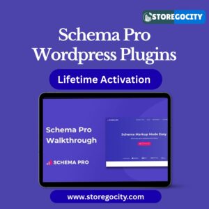 WordPress Schema Pro License Key Activation Lifetime Auto Update Storegocity
