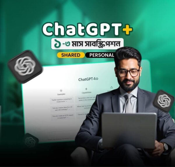 ChatGPT Plus Subscription – Unlock GPT-4, File Upload & Priority Features