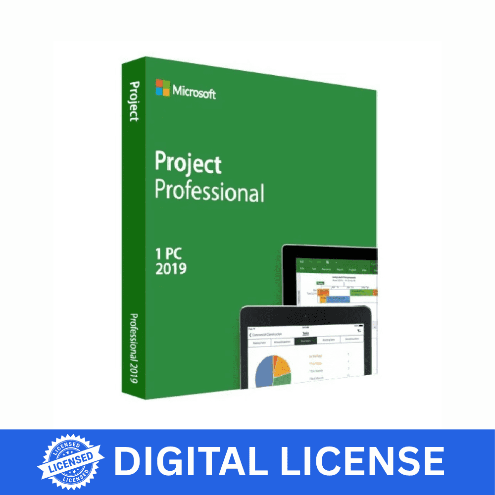 Microsoft Project 2019 Pro Product Key – Lifetime Activation for 1 PC
